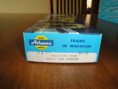 Athearn HO Scale RDC 3 Diesel Locomotive powered runs B&O Baltimore Ohio D - Image 1 of 4