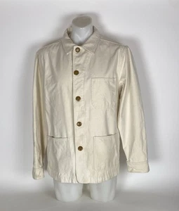 TAYLOR STITCHThe Ojai Jacket in Natural Reverse Sateen Means Size 42 - Picture 1 of 12