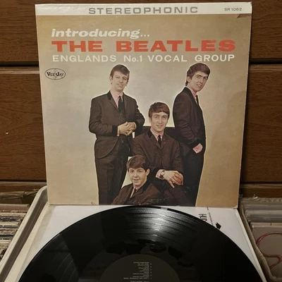 Vee Jay Introducing the Beatles Vinyl LP Record Album SR 1062 Vg++ Vinyl - Image 1 of 3