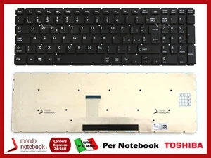 Tastiera Notebook TOSHIBA Satellite L50-B L50D-B L50-D (NERA) (SENZA FRAME) - Zdjęcie 1 z 1