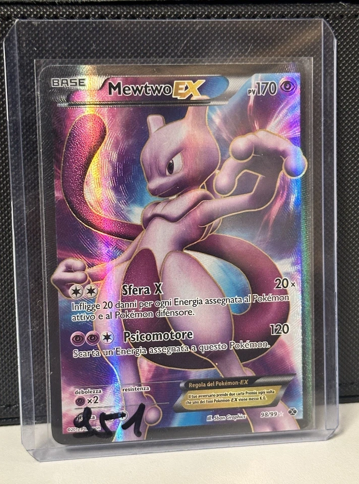 Mewtwo / Mewtu Ex 98/99 Next Destinies - NM Full Art IT- Pokemon - Bild 1 von 3