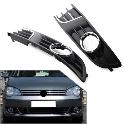 Front Bumper Fog Light Cover Left & Right 2PCS Fit VW Polo 2011 2012 2013 Car po - Image 1 of 4