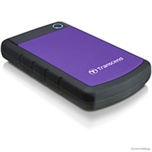 Transcend StoreJet 25 H3 1 TB Hard Drive - 2.5" External - SATA - TS1TSJ25H3P - Image 1 of 1