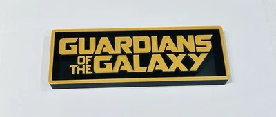 Decorative Guardians Of The Galaxy Film Logo Sign Display Cinema  s 17.5cm L22cm - Image 1 of 4