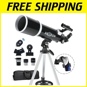 80mm Aperture Telescope for Adults - AZ Mount, Phone Adapter - Picture 1 of 9
