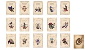 16x Set Mini NFC Karten Monster Hunter Rise Stories Sunbreak Switch - Bild 1 von 1