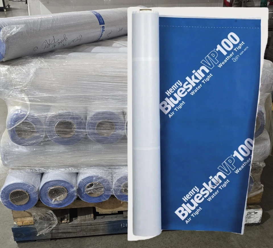 Henry Blueskin VP100 Self-Adhered House Wrap 48 in. ft.