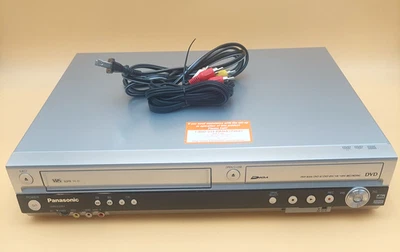 Panasonic DMR-ES35V Grabadora de DVD VHS VCR Combo Cables AV Sin Control Remoto Limpieza Probada Foto 1 de 4