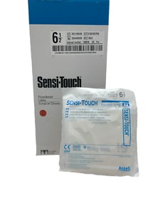 *50-Pairs* Ansell Encore Sensi-Touch Sterile Surgical Size-6.5 Gloves Box 7823 - Picture 1 of 1