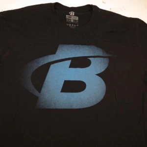 CORE SERIES BODYBUILDING WEIGHTLIFTING GYM TEE T SHIRT Mens L Black - Picture 1 of 3