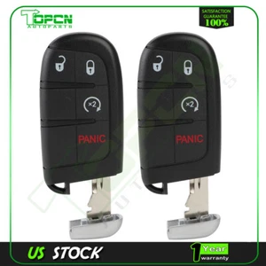 2 For Dodge Journey 2011 2012 2013-2018 Keyless Entry Remote Control Car Key Fob - Picture 1 of 9