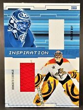 2002-03 In The Game Between the Pipes Inspirations Roberto Luongo Patrick Roy