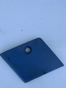71-74 AMC Javelin Amx glove box door Blue With Extra Holes Drilled See Pics - Picture 1 of 6