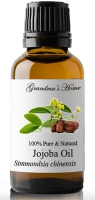 GRANDMA'S HOME Golden Jojoba Oil - 100% Pure and Natural - Free Shipping - US Seller!