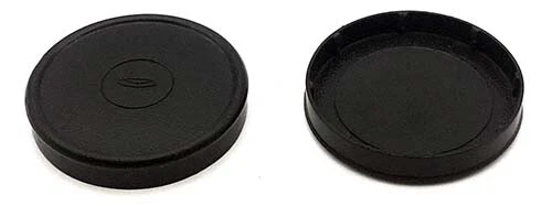 "MMZ" lens FRONT PROTECTIVE CAP black plastic Ø55mm internal diameter, MINT - Image 1 of 1