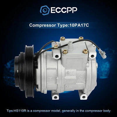 A/C AC Compressor For 1996 1997 1998-2002 Toyota 4Runner 3.4L 638316 - Image 1 of 4