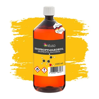 MITUSO Isopropylalkohol 1000 ml 99,9% rein | Reinigungsalkohol Isopropanol IPA Reiniger