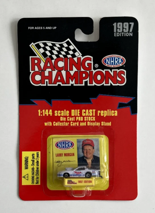 1997 Edition Racing Champions Nascar 1:144 Die Cast Replica - Larry Morgan -NHRA - Image 1 of 1
