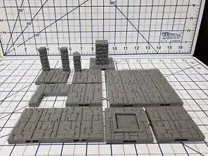 Castle Style - Floor Tiles - DragonLock - DND - Pathfinder - RPG - Dungeon & Dra - Picture 1 of 13