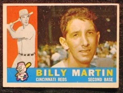 1960 Topps #173 Billy Martin - Image 1 of 2