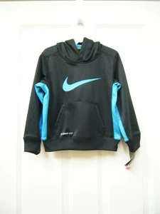 New Youth Nike Therma Fit Hoodie Black Sz 4  NWT - Picture 1 of 6