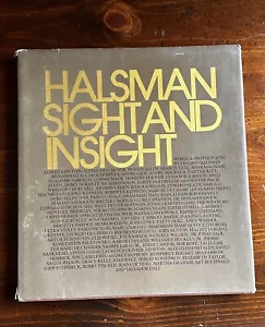 HALSMAN Sight And Insight Photography book - Picture 1 of 2
