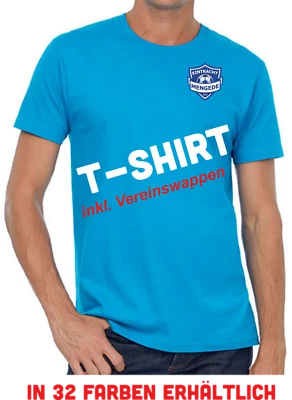 FRUIT OF THE LOOM T-Shirt Mannschaftshirt Team T-Shirt Textildruck inkl. Wappen für Ihr TEAM (V)