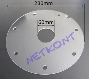 Plexiglas-Scheibe Platte Acryl für Brunnen 16, 19, 23, 28 o. 33 cm Zimmerbrunnen - Bild 1 von 6