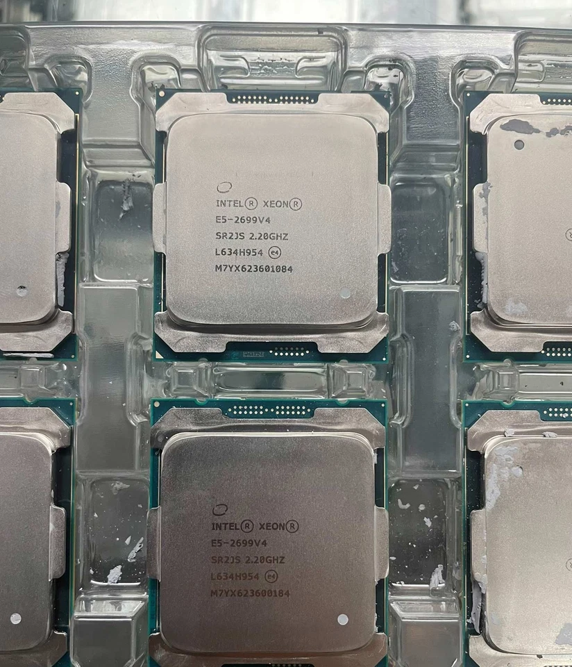 Intel Xeon E5-2699 v4  SR2JS PROCESSOR LGA 2011-3 2.2GHz 22 Core CPU Processor - Image 1 of 1