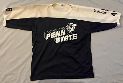 Vintage Penn State Jersey T Shirt Artex Short Sleeve Nitty Lions Navy XL - Image 1 of 4