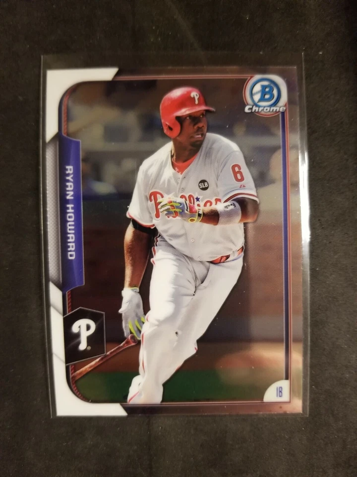 2015 Bowman Chrome RYAN HOWARD card # 18 - Image 1 of 1
