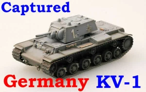 Easy Model 1/72 Captured Germany KV-1 Heavy Tank 8th Panzer Div. 1941 #36277 - Picture 1 of 1