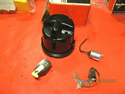 TRIUMPH-SPITFIRE,TR3,TR4A-MORGAN MGA SUNBEAM=Distributor Cap -ROTOR-POINTS-COND - Image 1 of 4