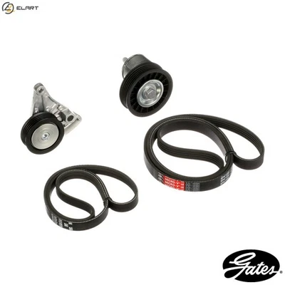 VRIBBED BELT SET K015PK1590 FOR VW AUDI A4/S4 A6/S6 AVG/AFN/AHH/AHU 1.9L 4cyl A4 - Image 1 of 4