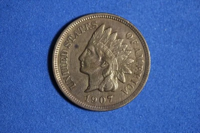 Estate Find 1907 - Indian Head Cent!!   #K57704 - Image 1 of 2