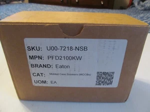 3- INTERRUPTORES NUEVOS EATON PFD2100KW 2 POLOS 100A 600V B-258 - Imagen 1 de 4