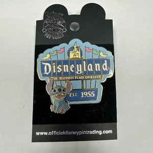 Stitch Trading Pin Disney Revers 2004 Happiest Place On Earth Schloss Disneyland - Bild 1 von 11