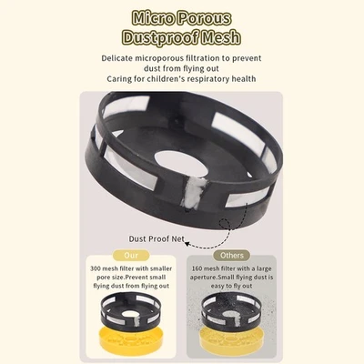 Mini-Desktop-Staubsauger (kabellos) USB-aufladbar (für Staub/Krümel) 1V5V - Bild 1 von 4