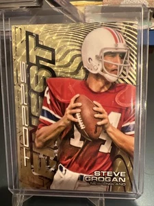 2024 Topps Finest Refractor Superfractor Mystery Steve Grogan #1/1 - Picture 1 of 4