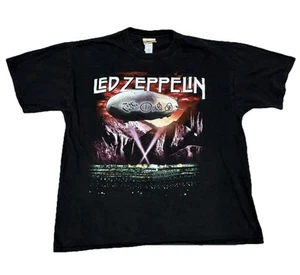 Vintage Led Zeppelin Band Zoso Tour T-shirt Winterland Tag Double Sided Size XL - Picture 1 of 8