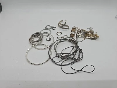 Joyería de plata 925 chatarra 49,2 gramos Foto 1 de 4