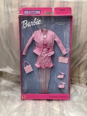 Mattel 2001 Barbie Fashion Avenue Charm Petal Parade Pink Clothing Dress NEW - Image 1 of 4