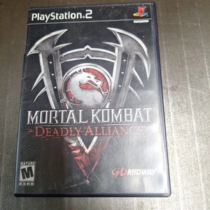 Mortal Kombat: Deadly Alliance (PS2, 2002) No Book - Picture 1 of 4
