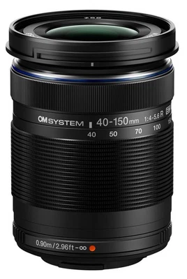 M.Zuiko Digital ED 40-150mm F4.0-5.6 R Lens with High-Speed Imager AF and 30 ... - Image 1 of 3