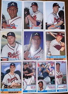 Atlanta Braves 2015 Topps ARCHIVES Serie Team Set Chipper Jones Freddie Freeman - Bild 1 von 5