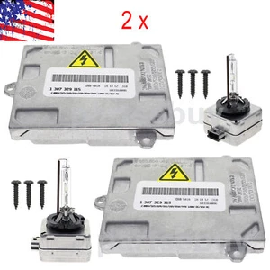 Xenon Ballast HID Headlight Control Unit 1307329115 Bulb For 2006-2008 Saab 9-7x - Picture 1 of 12