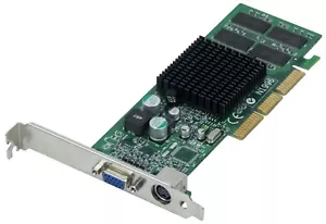 Graphics Card MSI MS-8860 GEFORCE4 MX 420 64MB DDR SDRAM 128-BIT AGP D-SUB - Picture 1 of 2