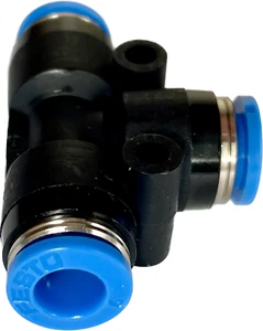 1x FESTO 153129 T-Steckverbinder QST-6 unbenutzt 1 Stück - Bild 1 von 4