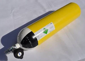 7 Liter Tauchflasche / Neue Version / Dräger / Druckgasflasche / Atemluftflasche - Bild 1 von 2