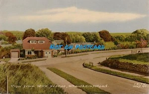 (ay54) Vista desde Wick Avenue Wheathampstead - Postal de Hertfordshire - Imagen 1 de 2